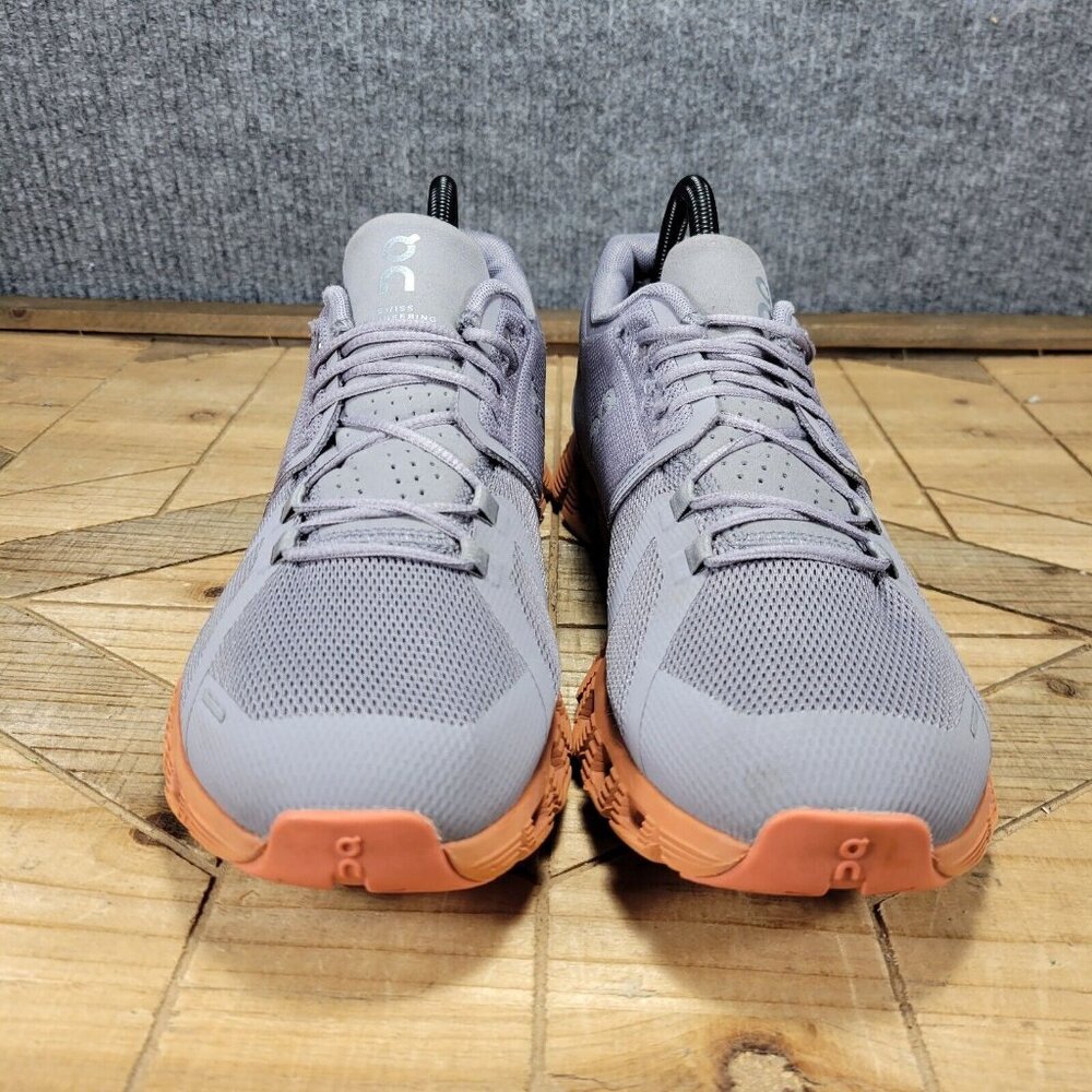 On Cloud 5 Mens Size 8.5 Zinc Grey Canyon Orange 59.98888 Running Athletic Shoes - Picture 3 of 11
